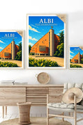 Affiche Albi Église Saint-Jean de Reyssac