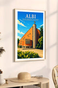 Affiche Albi Église Saint-Jean de Reyssac