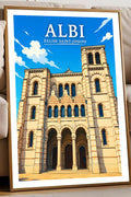 Affiche Albi Église Saint-Joseph