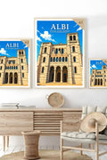 Affiche Albi Église Saint-Joseph