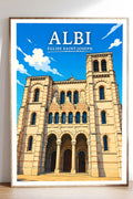 Affiche Albi Église Saint-Joseph