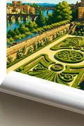 Affiche Albi Jardins de la Berbie