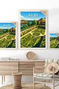 Affiche Albi Jardins de la Berbie
