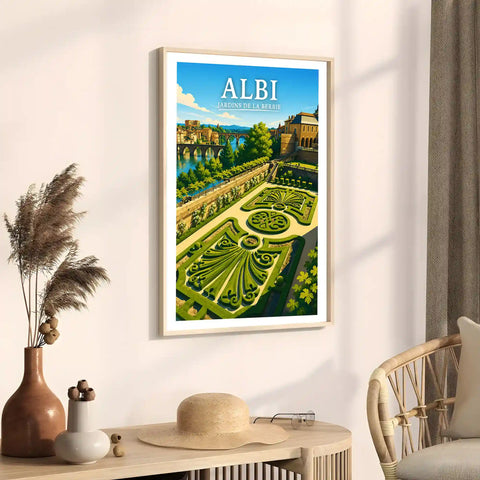 Affiche Albi Jardins de la Berbie