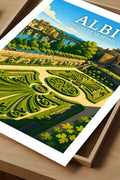 Affiche Albi Jardins de la Berbie