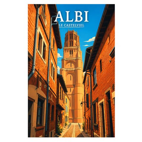 Affiche Albi Le Castelviel