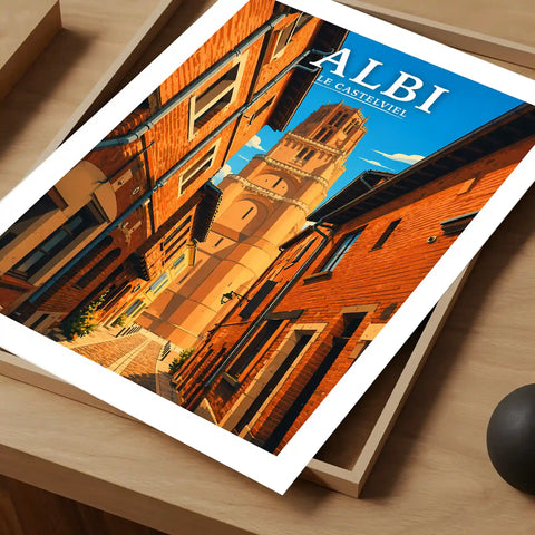 Affiche Albi Le Castelviel