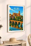 Affiche Albi Le Pont Vieux