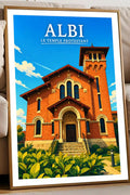 Affiche Albi Le Temple Protestant