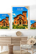 Affiche Albi Le Temple Protestant