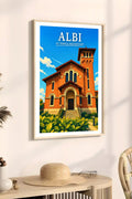 Affiche Albi Le Temple Protestant