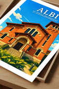 Affiche Albi Le Temple Protestant