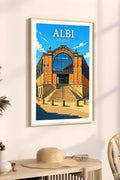 Affiche Albi Les Halles