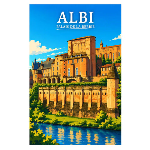 Affiche Albi Palais de la Berbie
