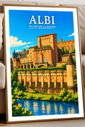 Affiche Albi Palais de la Berbie
