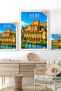 Affiche Albi Palais de la Berbie