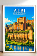 Affiche Albi Palais de la Berbie