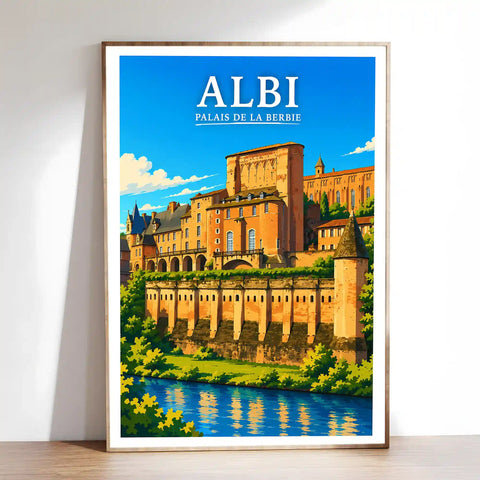Affiche Albi Palais de la Berbie