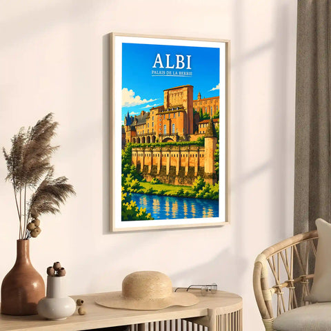Affiche Albi Palais de la Berbie