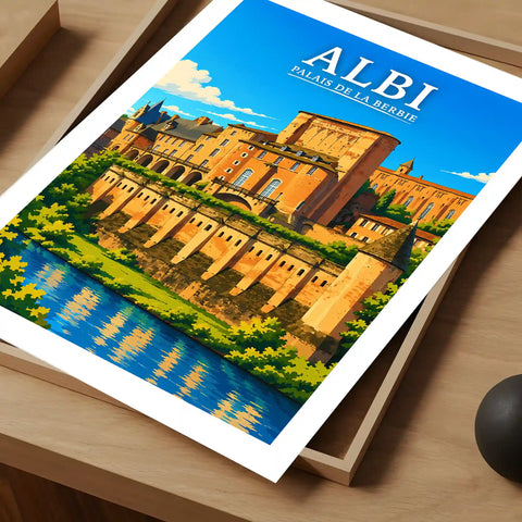 Affiche Albi Palais de la Berbie