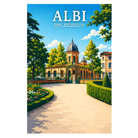 Affiche Albi Parc Rochegude