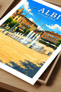 Affiche Albi Place du Vigan