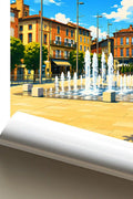 Affiche Albi Place du Vigan