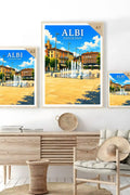 Affiche Albi Place du Vigan