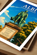 Affiche Albi Statue de Lapérouse