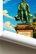 Affiche Albi Statue de Lapérouse