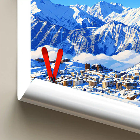 Affiche - Alpe d'Huez
