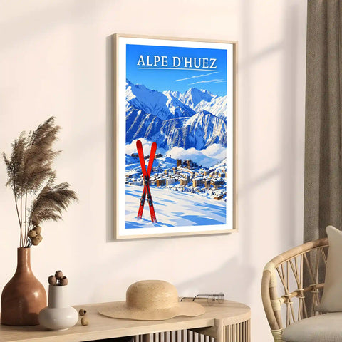 Affiche - Alpe d'Huez