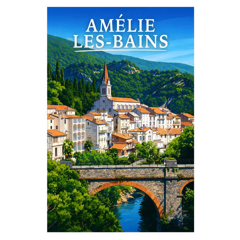 Affiche - Amélie-les-Bains
