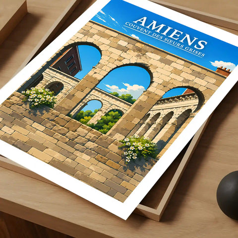Affiche - Amiens - Couvent des Soeurs Grises