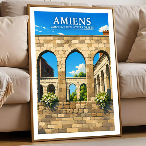 Affiche - Amiens - Couvent des Soeurs Grises