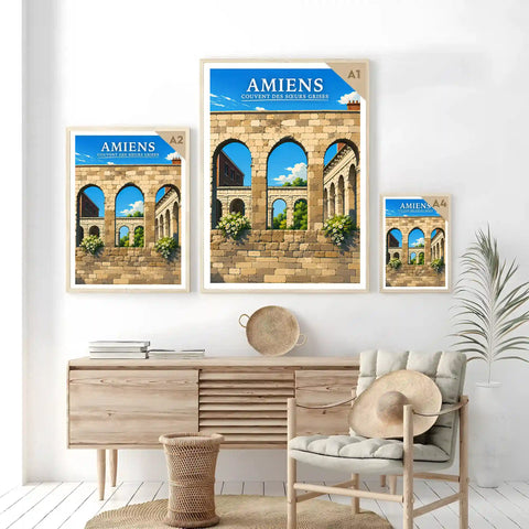 Affiche - Amiens - Couvent des Soeurs Grises