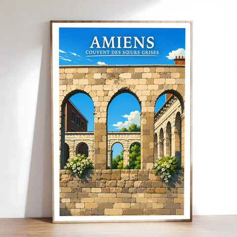 Affiche - Amiens - Couvent des Soeurs Grises