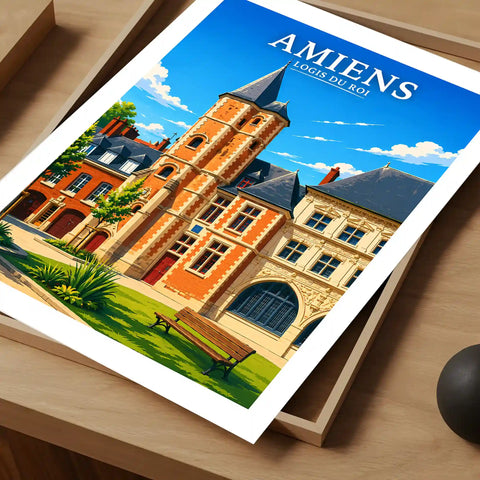 Affiche - Amiens - Logis du Roi