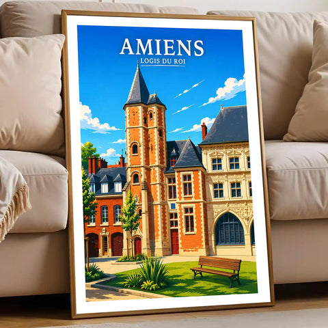 Affiche - Amiens - Logis du Roi