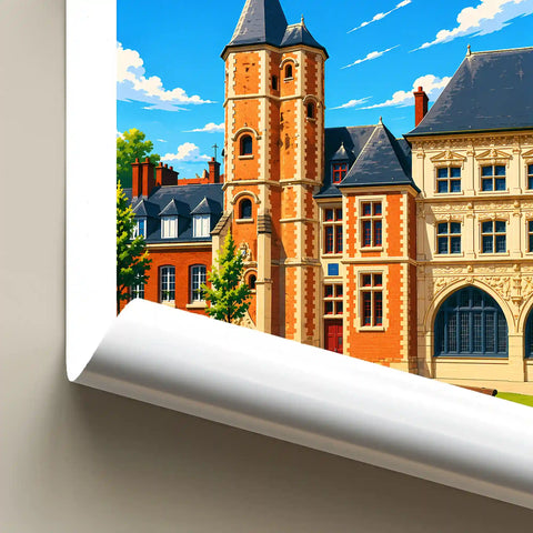 Affiche - Amiens - Logis du Roi