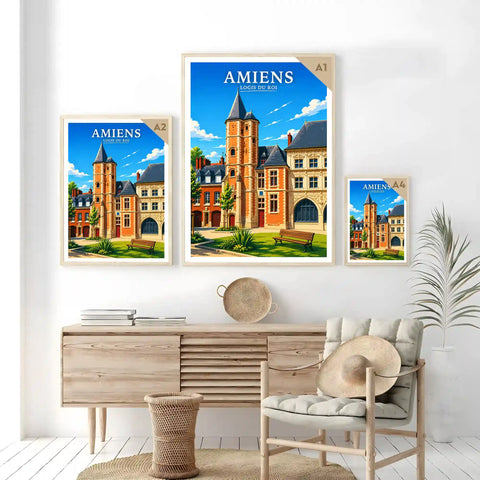 Affiche - Amiens - Logis du Roi