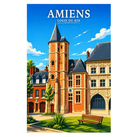Affiche - Amiens - Logis du Roi