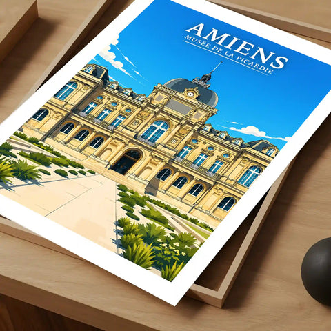 Affiche - Amiens - Musée de la Picardie