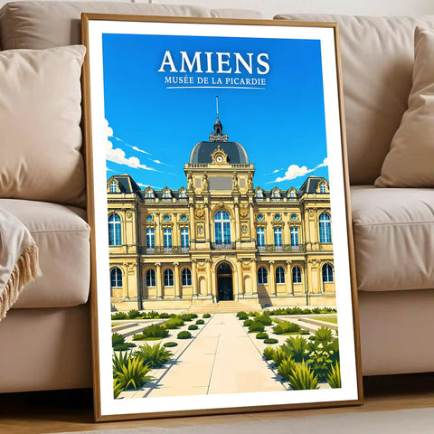 Affiche - Amiens - Musée de la Picardie