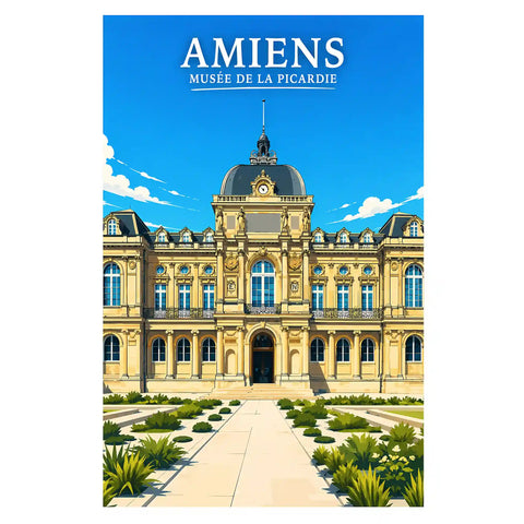 Affiche - Amiens - Musée de la Picardie