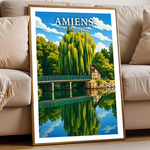Affiche - Amiens - Parc Saint-Pierre