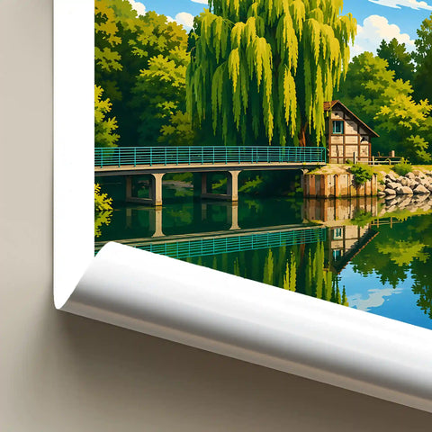 Affiche - Amiens - Parc Saint-Pierre
