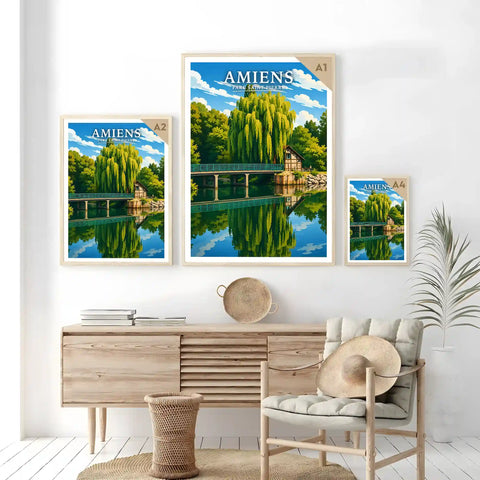 Affiche - Amiens - Parc Saint-Pierre