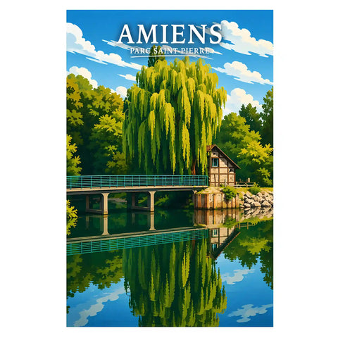 Affiche - Amiens - Parc Saint-Pierre