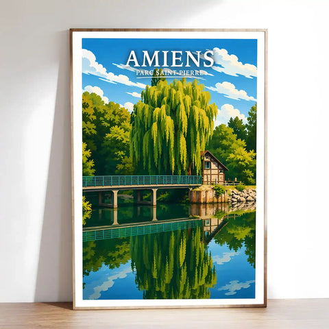 Affiche - Amiens - Parc Saint-Pierre